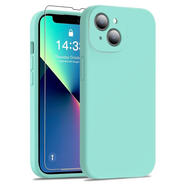 Калъф за Motorola Edge 50 Fusion, Techsuit SoftFlex, Sea Blue