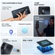 Oukitel C36 mobiltelefon, 128GB, 6.56"HD+90Hz kijelző, Android 13 mobil, 5150mAh akkumulátor, 13MP kamera okostelefon 4G Dual SIM, Octa-Core/Arcfelismerés/Ujjlenyomat/OTG/GPS, Sötétfekete