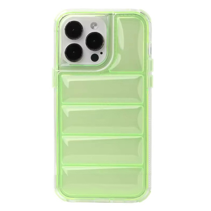 Xiaomi Redmi 13C 4G / 13C 5G / Poco M6 / C65 kompatibilis tok, Techsuit Wave Shield, zöld