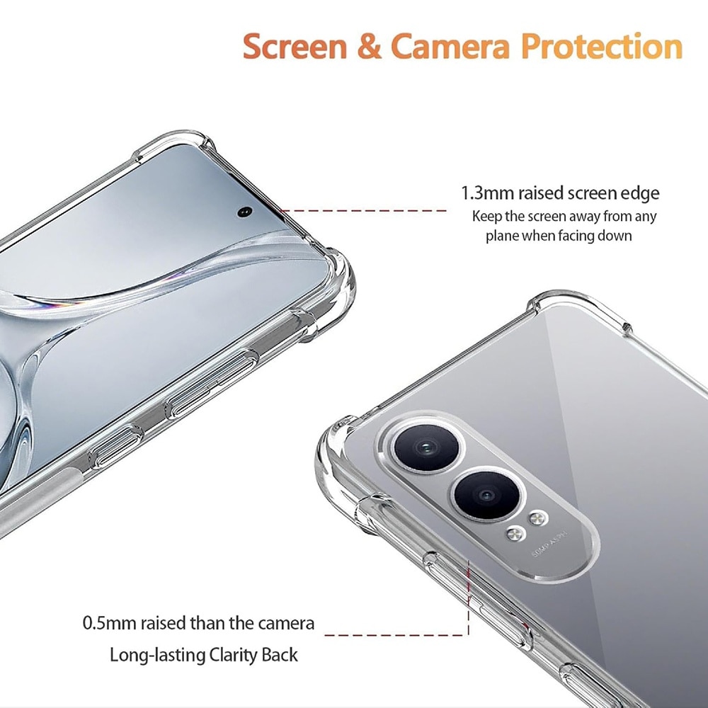 Husa pentru OnePlus Nord CE4 Lite - Techsuit Shockproof Clear Silicone - Clear