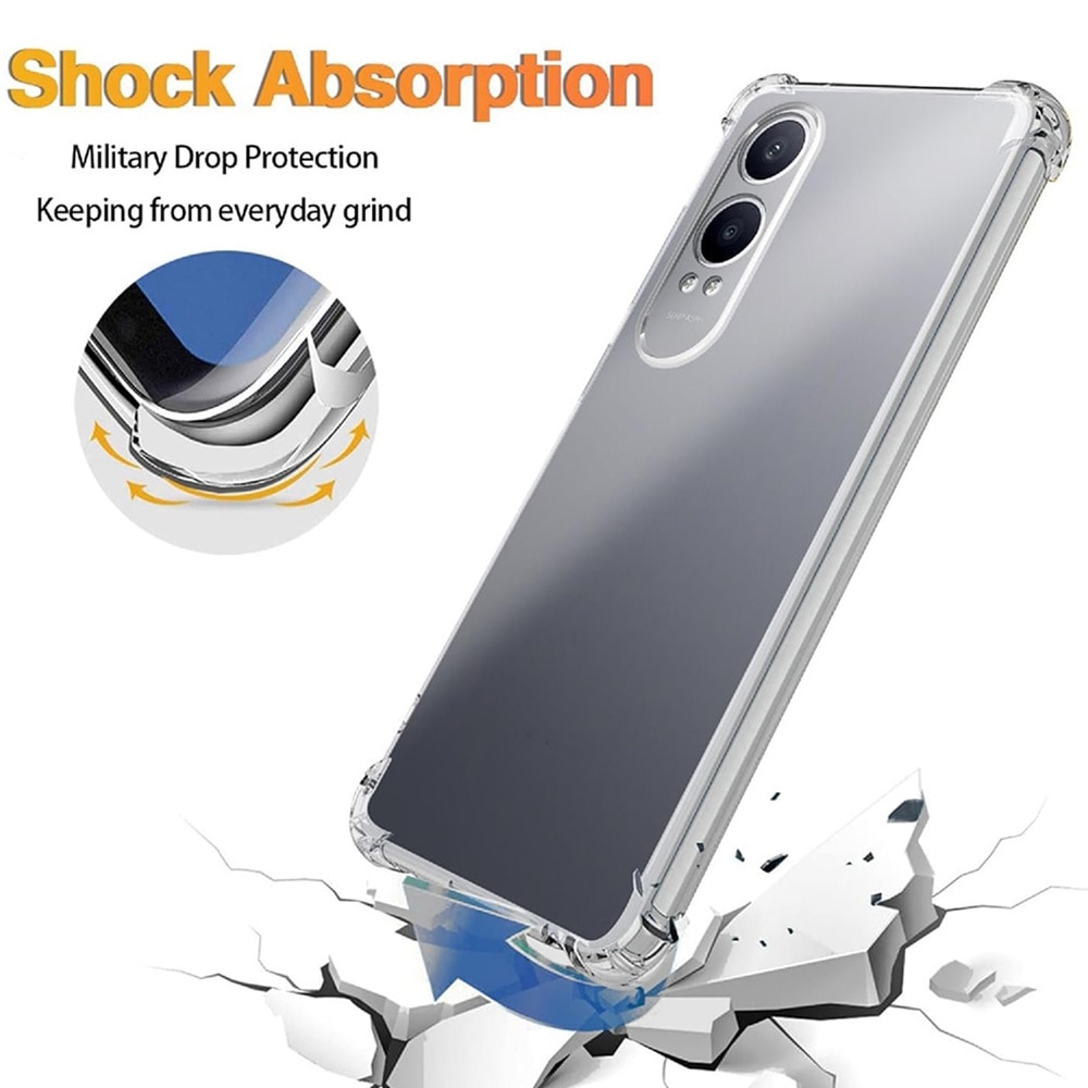 Husa pentru OnePlus Nord CE4 Lite - Techsuit Shockproof Clear Silicone - Clear