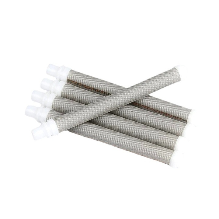 Комплект от 5 филтъра Sunmostar, неръждаема стомана, сребрист, 10x100 мм