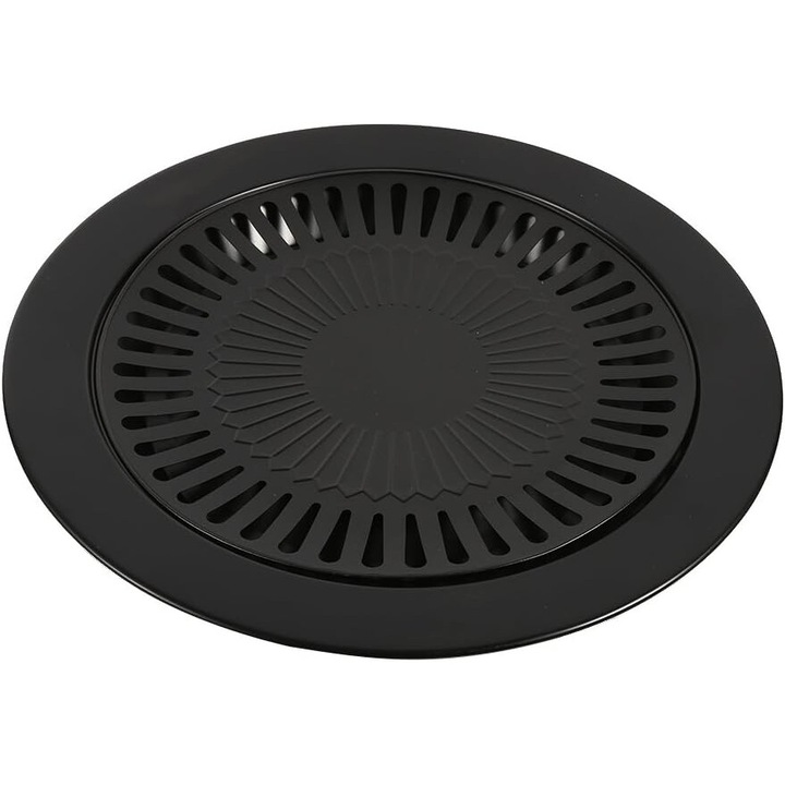 Kerek grillserpenyő, tapadásmentes, füstmentes, 32cm