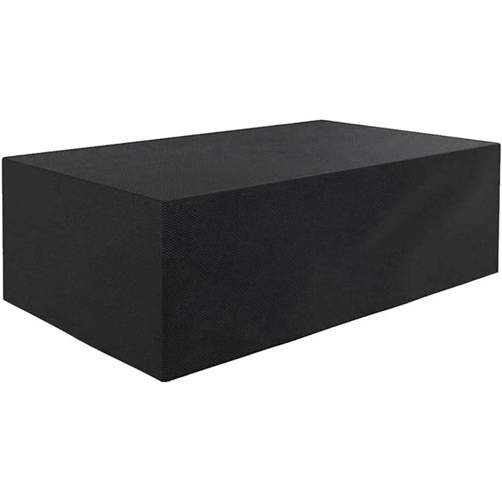 Husa pentru mobilier de exterior, tesatura Oxford 600D rezistenta la apa, protejeaza mobila in toate anotimpurile, protectie in patru anotimpuri pentru seturi de sufragerie in terasa