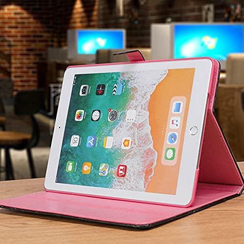 Husa tableta AMRINUGL pentru iPad 10.2" 9th/8th/7th generatie, design coroana, protectie soc, negru