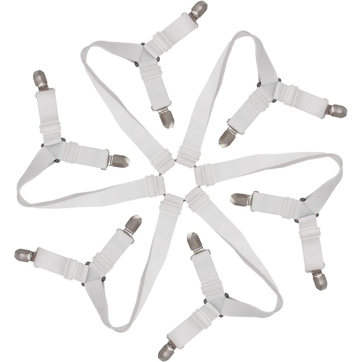 Banda ajustabila pentru a mentine cearsafurile, AMRINUGL, compatibilitate larga