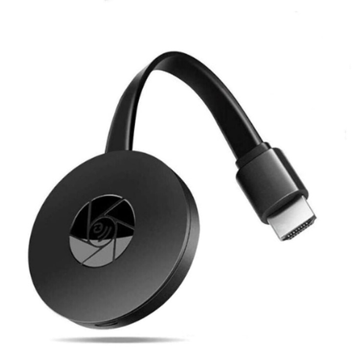 Adaptor HDMI wireless MiraScreen, 1080P, compatibil Android/iOS, set cu cablu USB