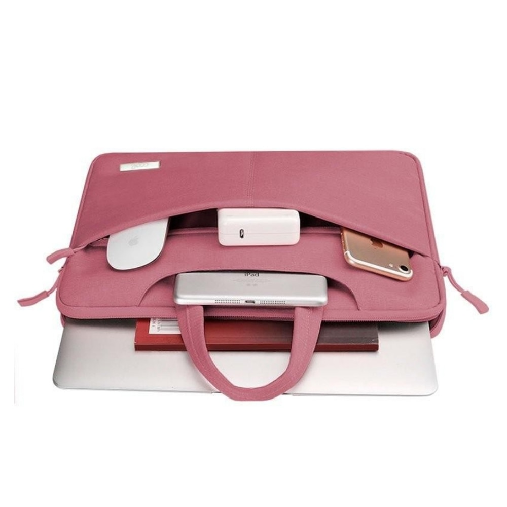Geanta laptop Enforose 16.1 inch, material rezistent la apa, design compact, culoare abanos