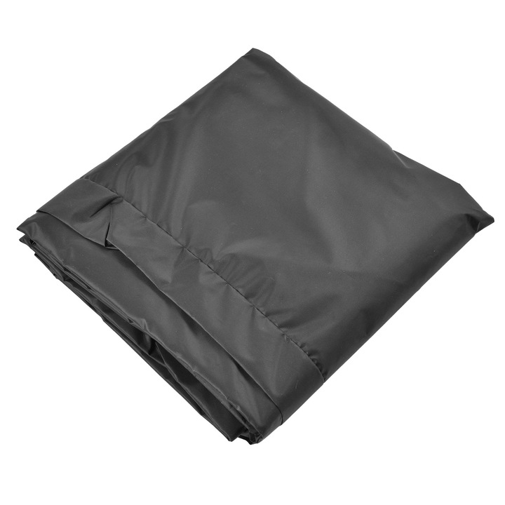 Husa de protectie, Poliester, Rezistent la intemperii, Pliabil, 90 x 90 x 90 cm, Negru