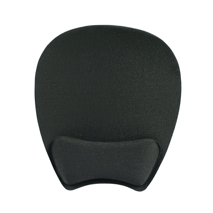 Ergonomikus egérpad, SBR, fekete
