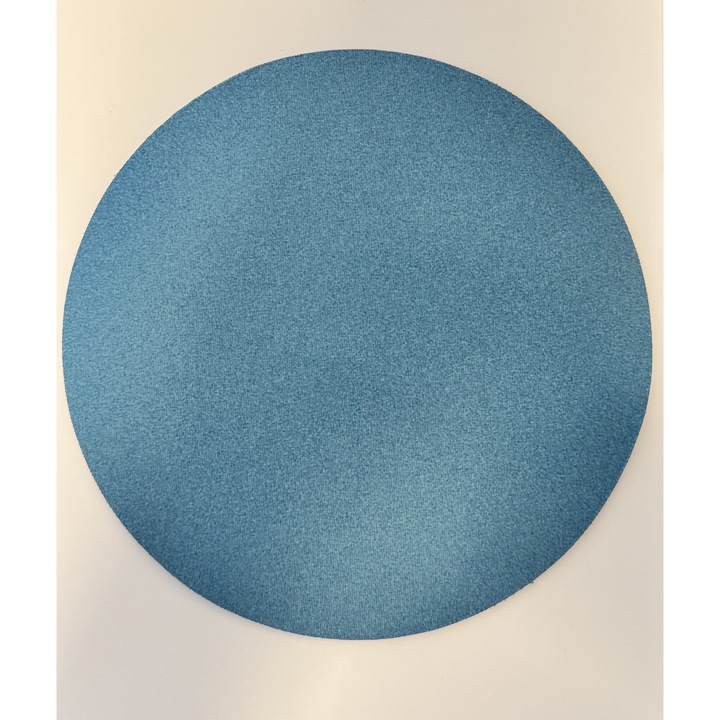 Mouse Pad circular, Albastru, Design minimalist, Diametru 20 cm