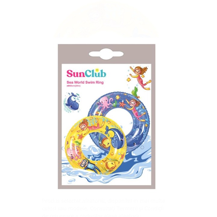 Colac Gonflabil Modele Colorate 60cm