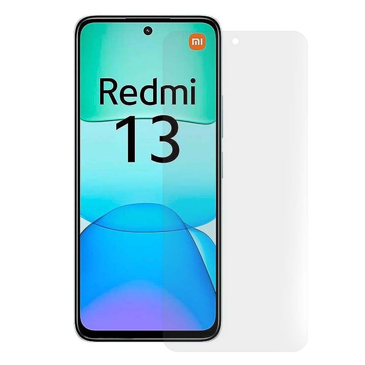 SILKASE matt fólia Xiaomi Redmi 13-hoz, képernyővédő, szilikon