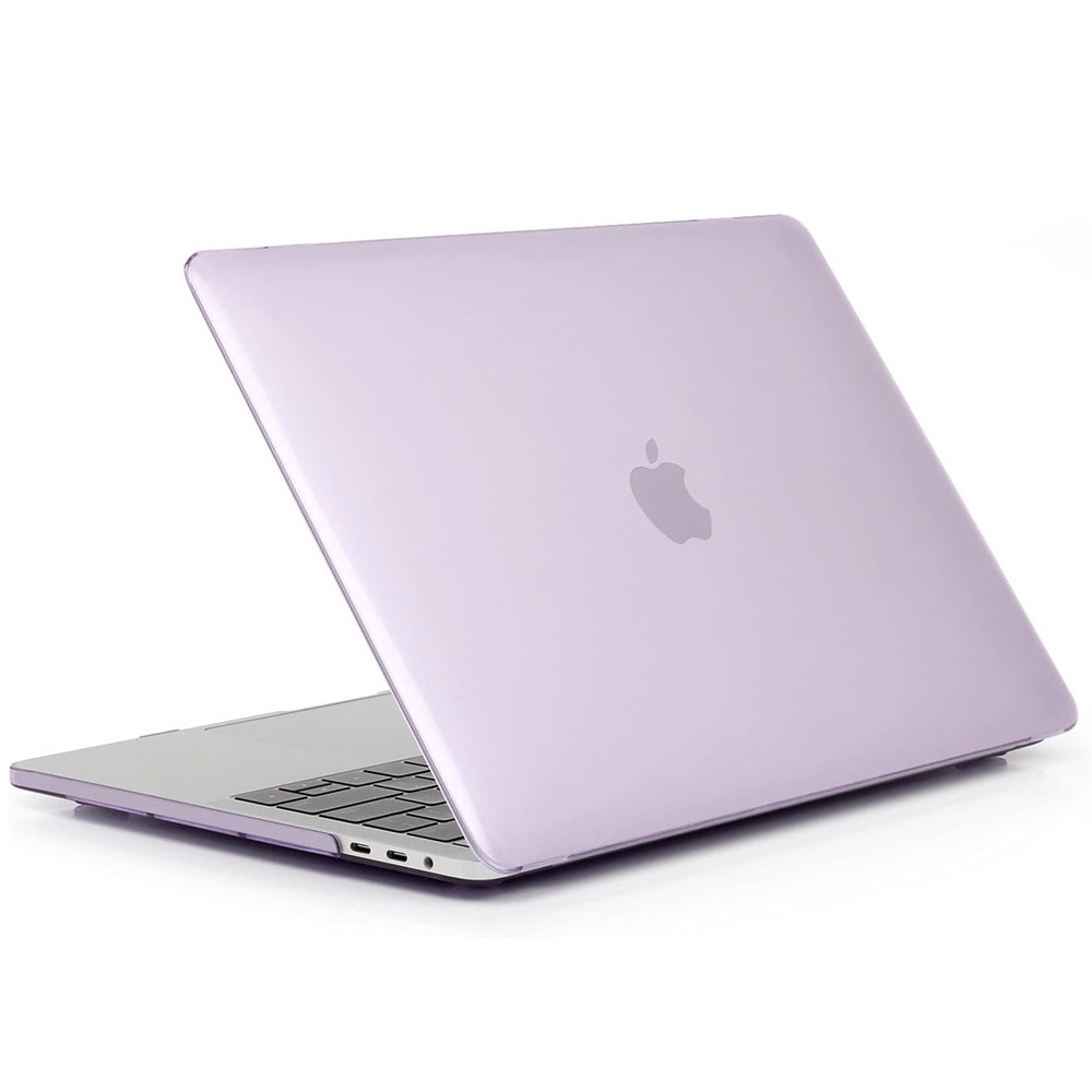 Carcasa de protectie, Compatibila cu Macbook Air 13.3 inch, Ultra-Slim, Lucioasa, Mov