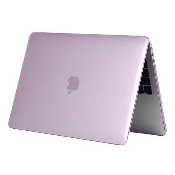 Carcasa de protectie, Compatibila cu Macbook Air 13.3 inch, Ultra-Slim, Lucioasa, Mov