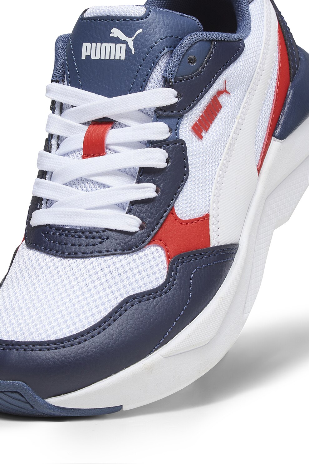 Puma, X-Ray Speed Lite sneaker hálós anyagbetéttel, Fehér