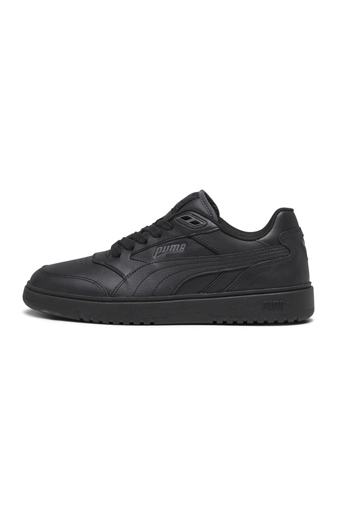 Puma, Спортни обувки Doublecourt за бягане с кожа, Черен