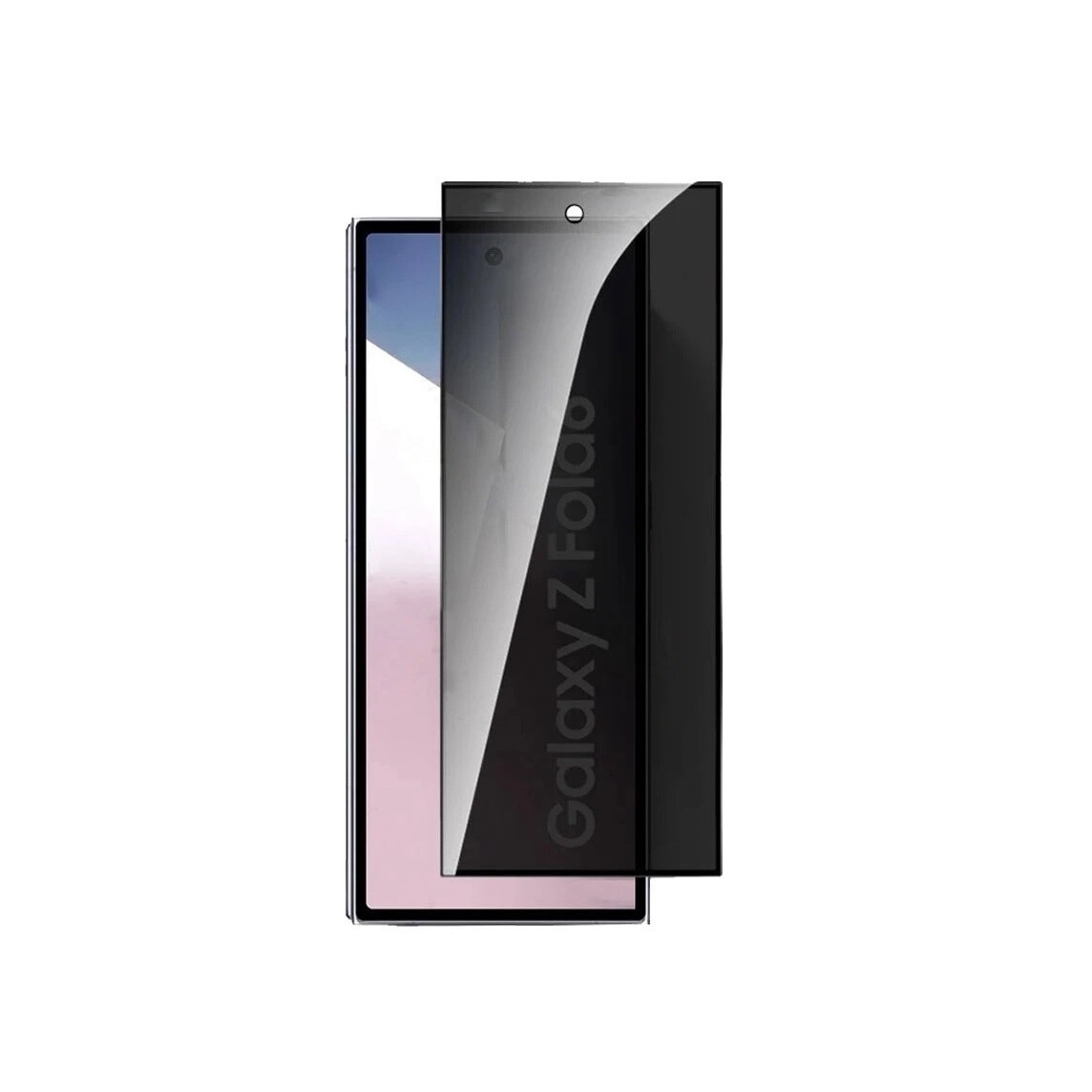 Folie de protectie ecran compatibila cu Samsung Galaxy Z FOLD 6, Privacy Hydrogel din silicon, TPU, acopera tot ecranul, PlanetPhone®