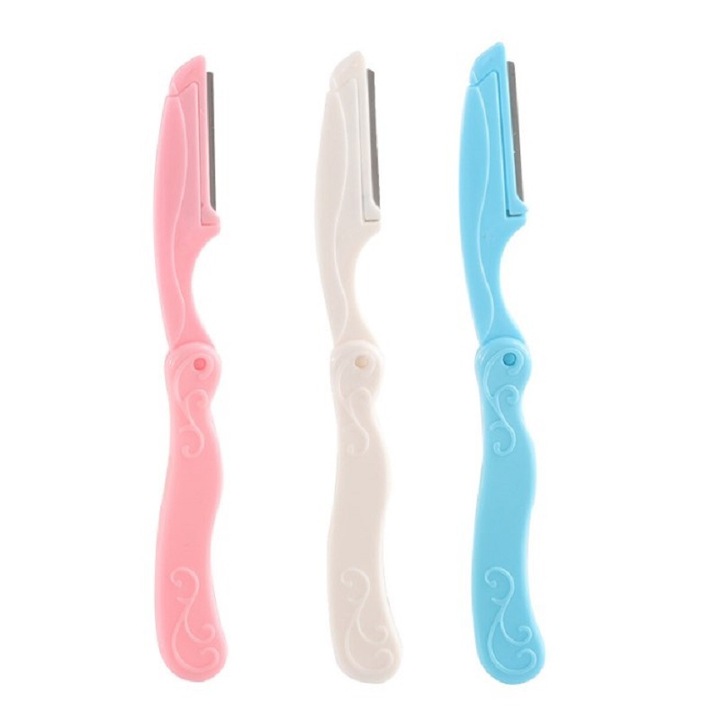 Aparat de tuns AMRINUGL, set 3 bucati, pentru sprancene si fata, dimensiuni portabile, cu capac de precizie