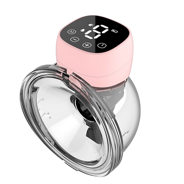 Peysaitr elektromos mellszívó, hordozható, csendes, 3 üzemmód, 1200 mAh akkumulátor