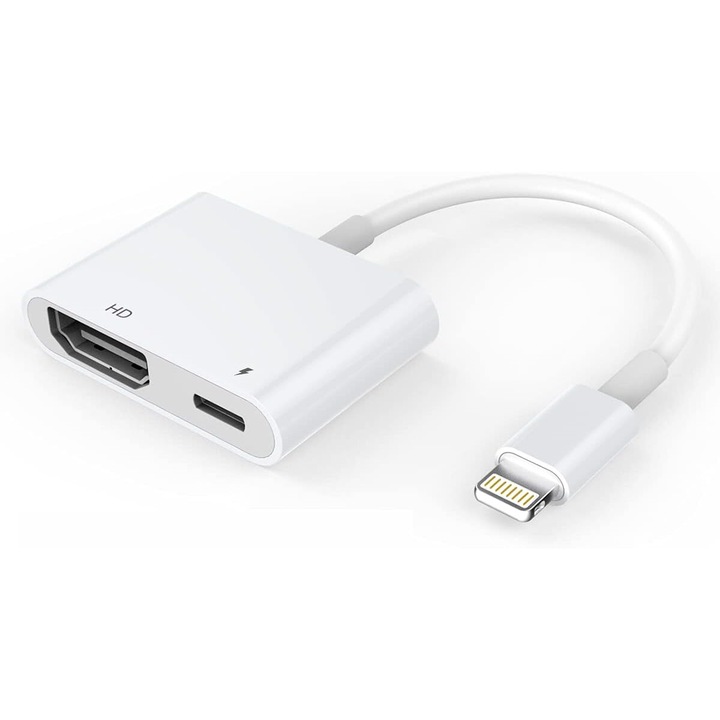 Adaptor HDMI Adaptor HDMI pentru iPhone 1080P Lightning Adaptor AV digital HDMI