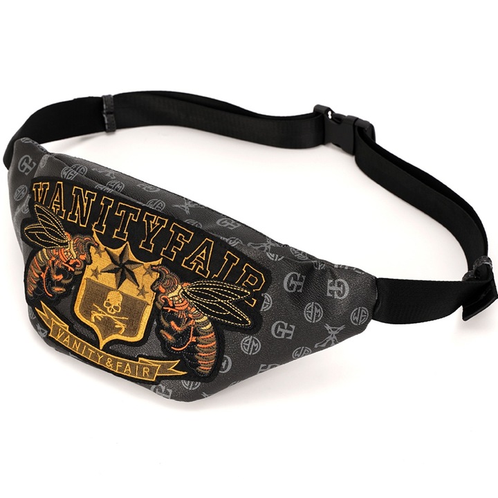 Unisex sporttáska, divatos kivitel, telefonhoz, kulcsokhoz, kozmetikumokhoz, többszínű, kis méretben