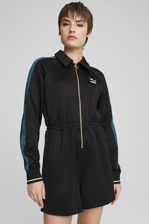 Puma, Гащеризон с джобове встрани, Черен/Петролно синьо