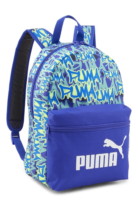Puma, Раница Phase с лого - 13 л, Тюркоаз, Кралско Синьо
