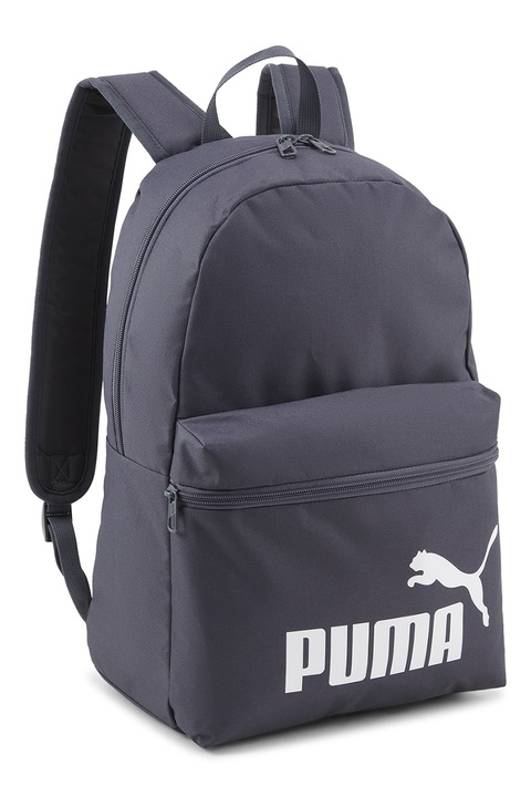 Puma, Rucsac cu imprimeu logo Phase - 22L, Gri carbune