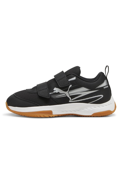 Puma, Pantofi Varion II pentru sporturi de interior, Gri/Negru stins