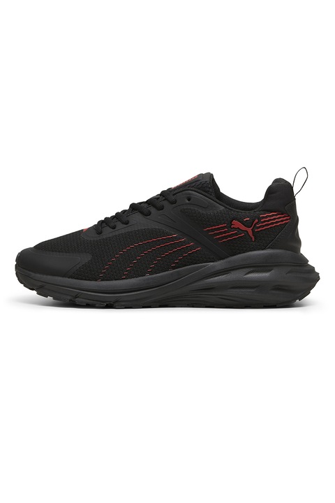 Puma, Pantofi sport cu detalii logo Hypnotic, Rosu/Negru