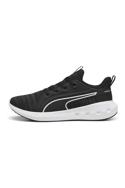 Puma, Softride Carson textil futócipő, Fehér/Fekete