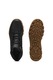 Puma, Pantofi sport mid-high cu insertii de piele Rebound Abrupt Cast, Negru/Maro scortisoara
