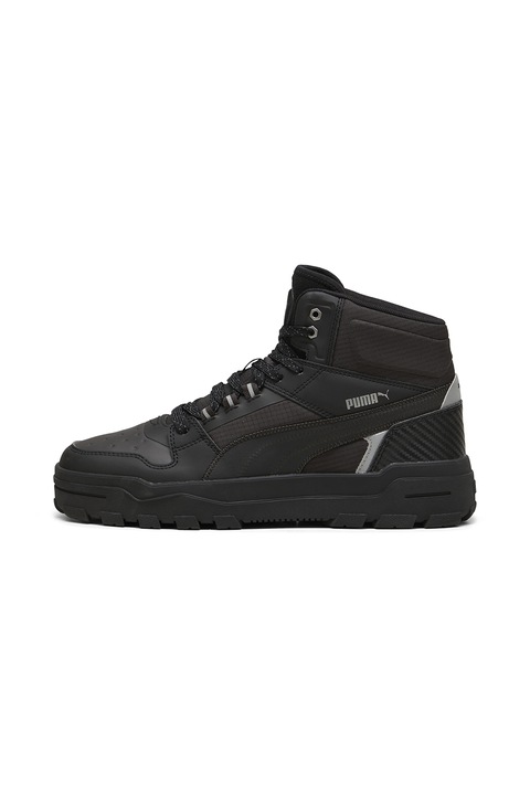 Puma, Спортни обувки Rebound Abrupt Open Road II с кожа, Черен