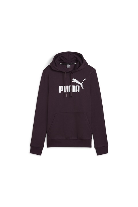 Puma, Hanorac cu logo Essentials, Violet aubergine