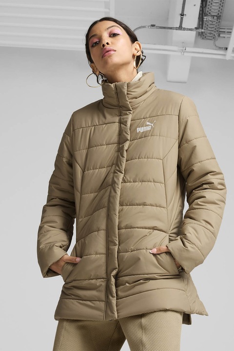 Puma, Geaca lunga cu vatelina ESS+, Maro nisip