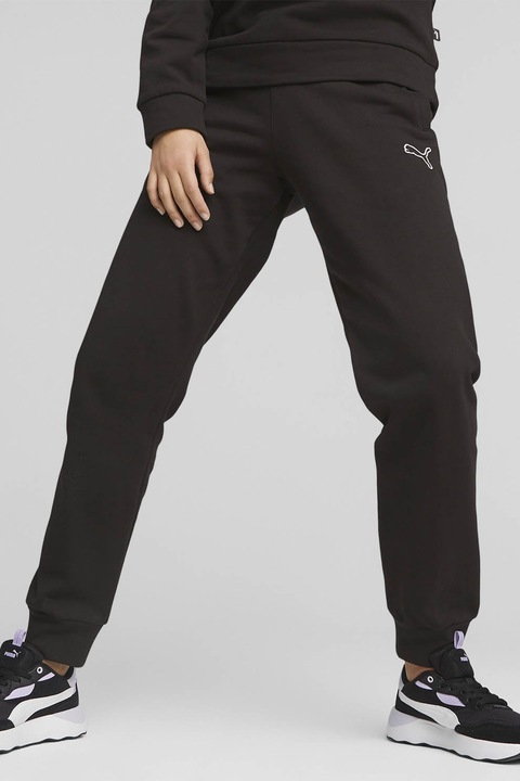 Puma, Спортен панталон Better Essentials с джобове встрани, Черен