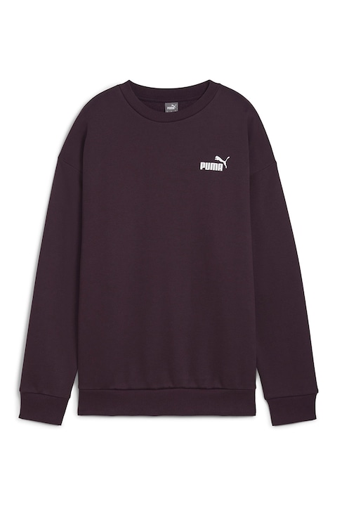 Puma, Bluza de trening relaxed fit Essentials+, Violet tyrian