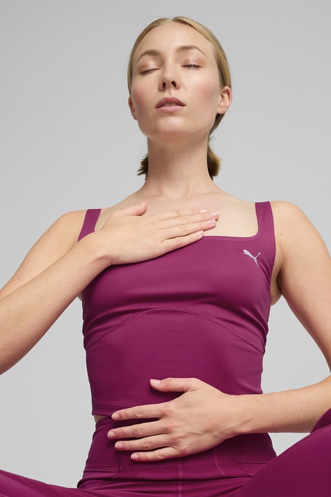 Puma, Top crop pentru antrenament, Violet, L