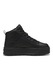 Puma, Pantofi sport mid-high de piele si piele ecologica Karmen II Idol, Negru