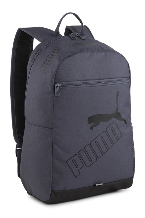 Puma, Унисекс раница Phase II с лого и джобове - 21 л, Въглен сиво