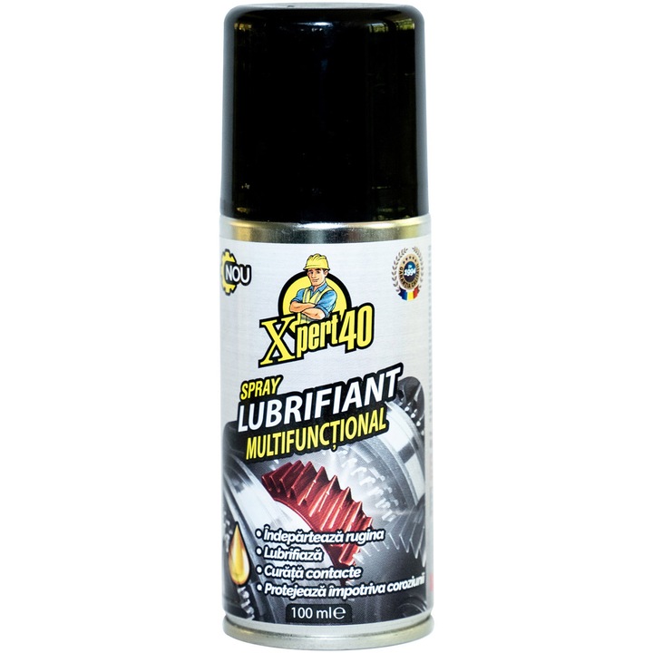 Spray lubrifiant multifuncțional auto Xpert 40, 100 ml