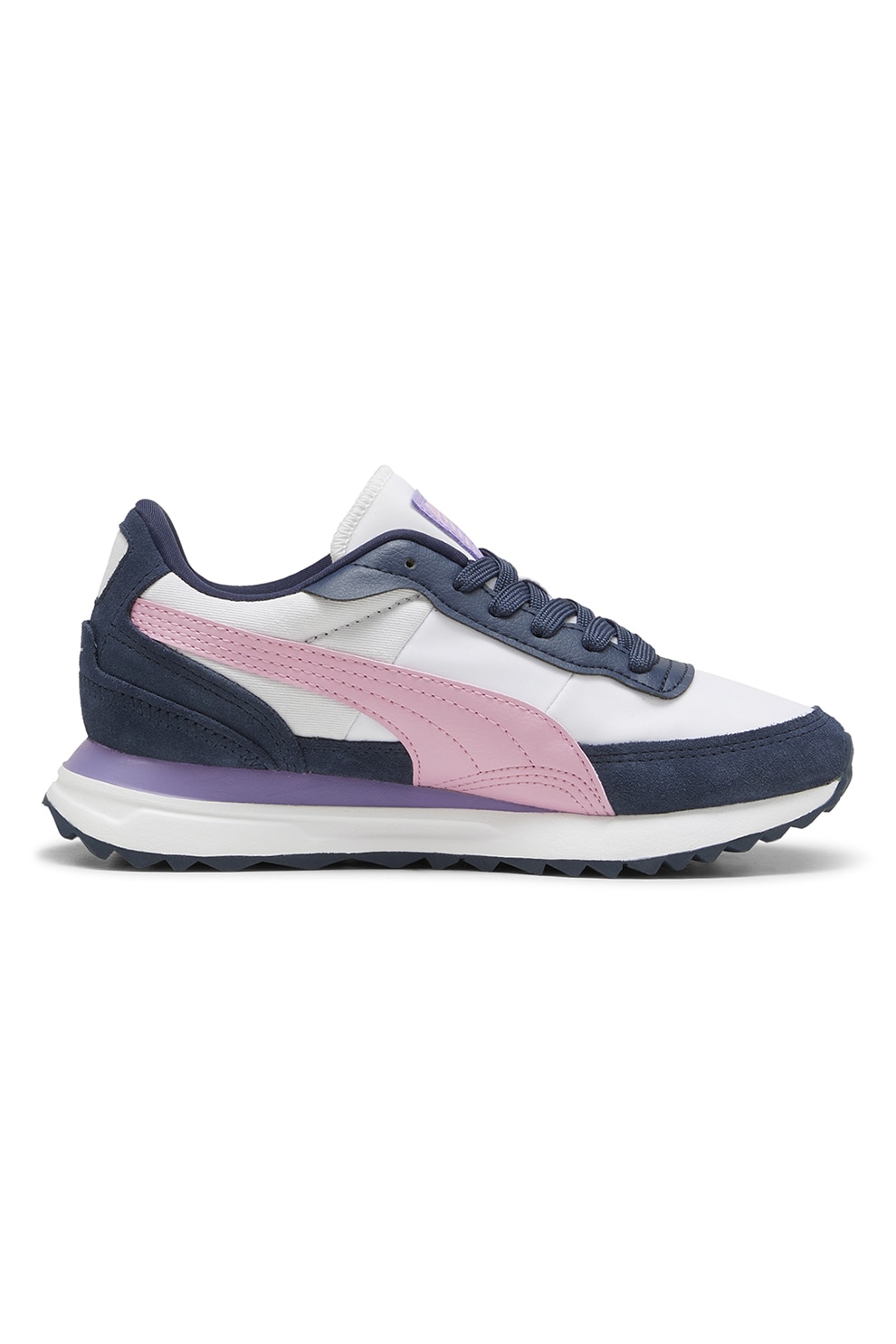 Puma, Pantofi sport cu model colorblock si garnituri din piele