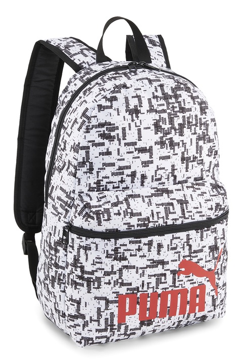 Puma, Rucsac cu model Phase AOP - 22L, Negru, Gri, Alb