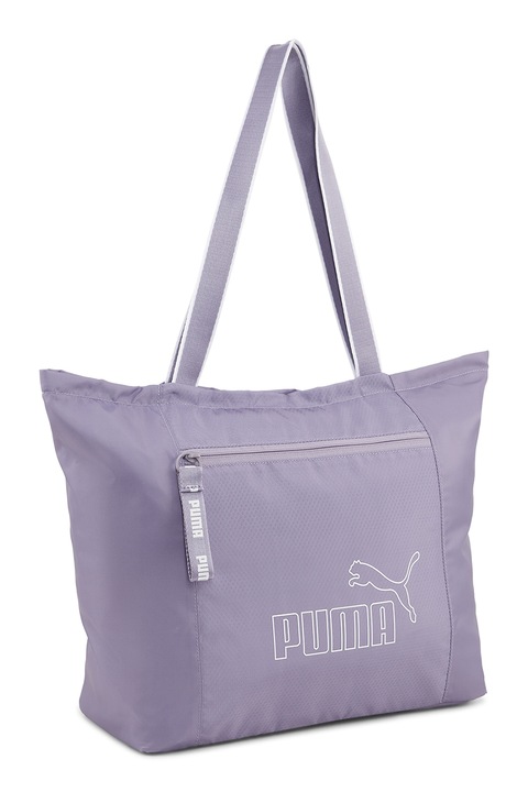 Puma, Geanta shopper Core Base, Alb, Lila