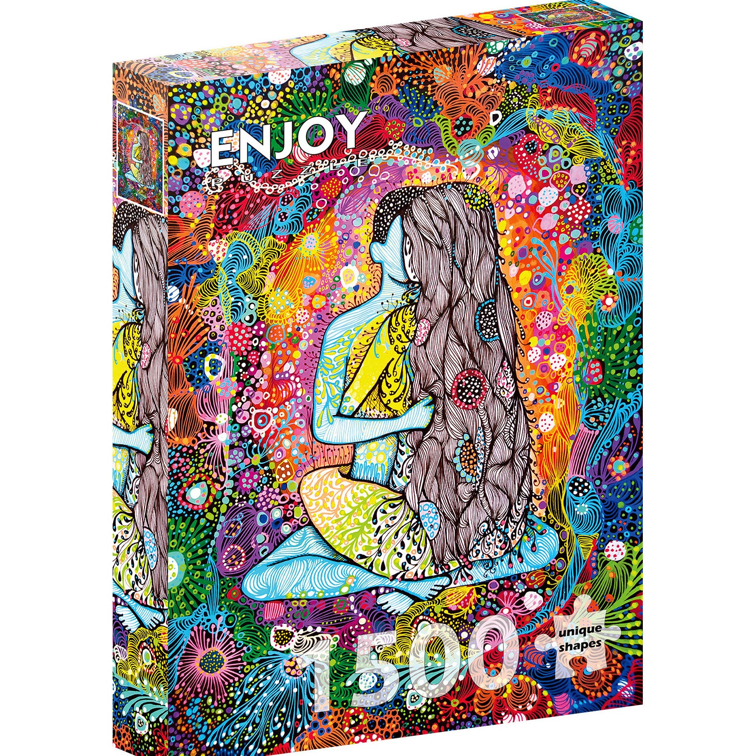Puzzle 1500 Piese ENJOY – Cosmic Love, Iubire Cosmica, Cuplu de