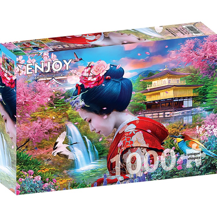 Пъзел 1000 части ENJOY - Geisha Garden