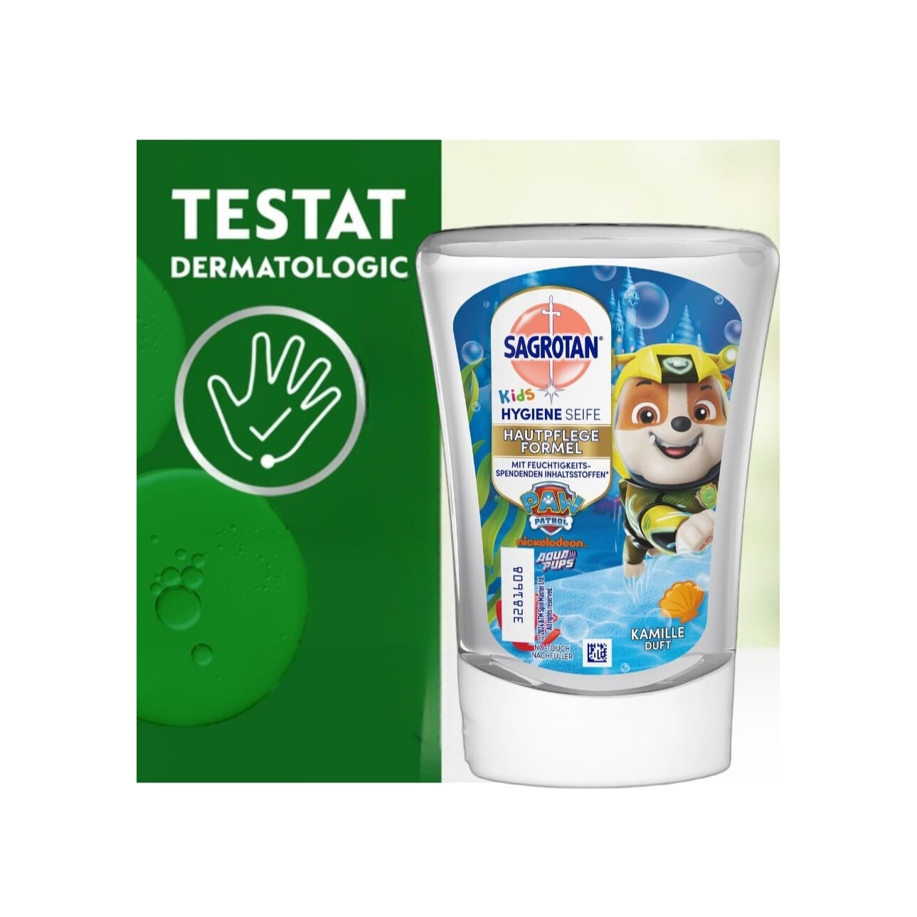 Set di 1 accessori per coperchi adatti per dispenser di sapone Sagrotan No Touch, ricarica con integrazione di pietra (figura di pietra non inclusa nella confezione
