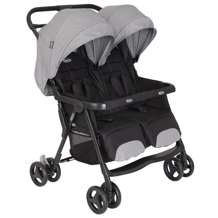 Детска количка Graco DuoRider Steeple, Сив