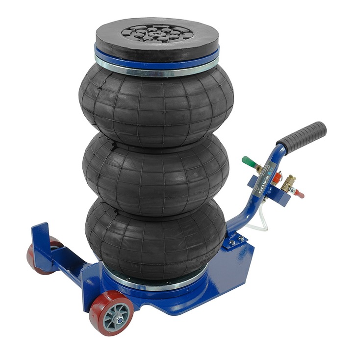 Cric pneumatic tip perna de aer cu maner scurt, BAUG, 3.5 T